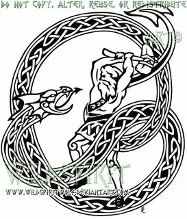 Thor + Midgard Serpent Tattoo by WildSpiritWolf on deviantAR