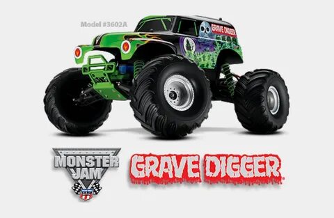 Hot Wheels Clipart Grave Digger - Traxxas Grave Digger, Clip