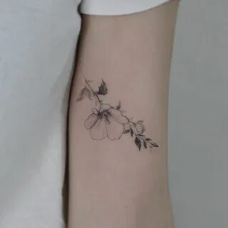 Magnolia flower tattoo by Tattooist Flower #TattooistFlower 