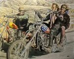 Easy Rider Painting in 2021 Painting, Art painting oil, Real