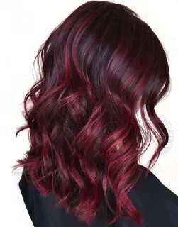 45 Shades of Burgundy Hair: Dark Burgundy, Maroon, Burgundy 