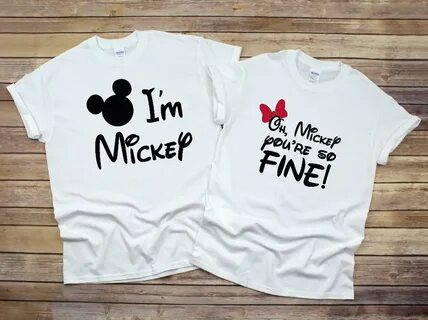 Oh Mickey You're So Fine and I'm Mickey Shirts Etsy