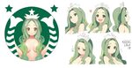 Starbucks version anime Gijinka / Moe Anthropomorphism Know 