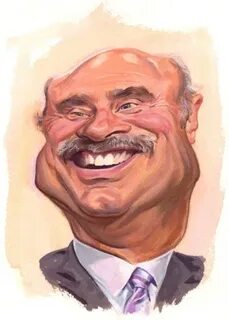 Dr. Phil McGraw Caricaturas de Famosos / Caricatures Celebri