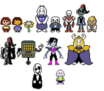 Pixilart - Undertale Overworld Sprites by ArtistInsomniac