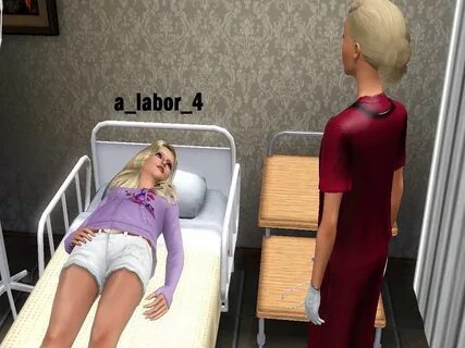 My Sims 3 Poses: Hospital Labor Pose Set by Jamee