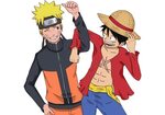 Cool Luffy And Naruto And Goku / Goku,Luffy,Naruto,Zaraki by