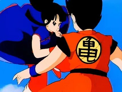 Chi Chi and Goku fighting. Dragon ball z, Dragon ball super,