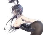 Secondary erotic image of a girl in bunny girl figure Part 6