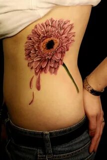Gerbera daisy tattoo for women - Tattoos Book - 65.000 Tatto