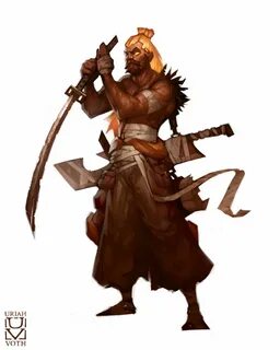 Flame Genasi Samurai Dungeons and dragons characters, Charac