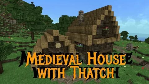 Minecraft - Gundahar Tutorials - Medieval House with Thatch 
