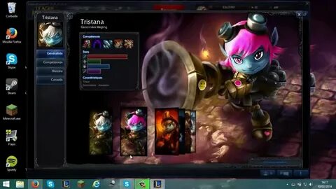 TUTO Tristana Riot Girl / Alistar sur League of Legends grat