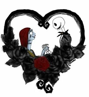 jack and sally matching tattoos - Google Search Nightmare be