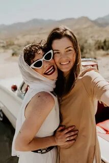 This Thelma and Louise Inspired Same-Sex Elopement is Full o