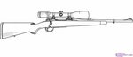 Guns 8 Guns drawing, Guns sketch, Hunting drawings