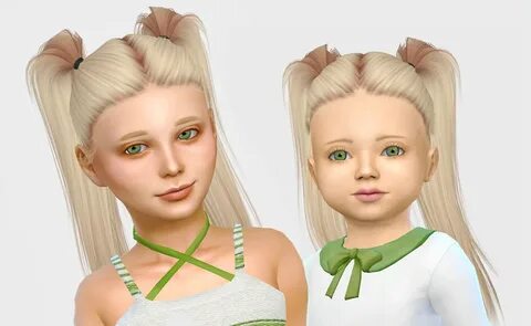 Simiracle: LeahLillith`s Bling Pushed Back hair retextured -