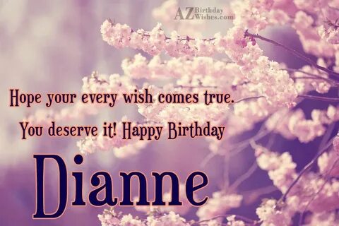 Happy Birthday Diane Images / Happy Birthday Diana! A Happy 