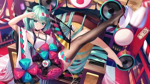 Hatsune Miku Magical Mirai Live Wallpaper - MoeWalls