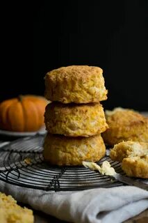 Recipe for pumpkin scones with cheese. Traditional scones wi