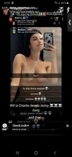 Charli damelio snapchat nude.