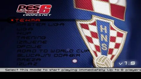 CROPES HNL Patch (for PES 6) mod for Pro Evolution Soccer 6 