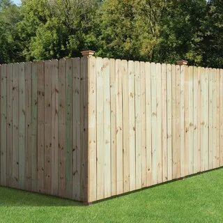 Severe Weather 6-ft x 8-ft Pressure Treated Spruce Dog Ear P