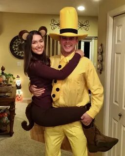 Curious George couples Halloween costume 2016 Scary couples 