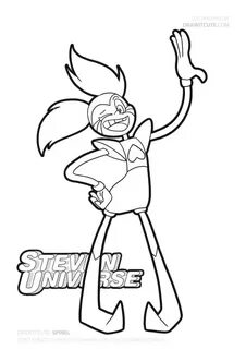 Spinel Wink Steven Universe - Draw it cute #coloringpages #s