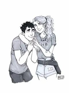 annabeth is still getting used to percy being taller than he