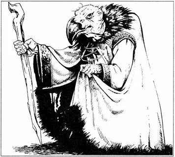 Nagpa, a Dark Crystal Skeksis for D&D (From the 1986 D&D Cre