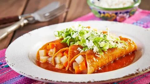 Receta Entre Fogones-Enchiladas estilo Guanajuato - YouTube