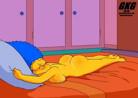 Marge Simpson Nude Sleeping Your Cartoon Porn