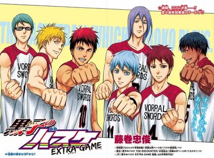 Kuroko no Basket Manga Sequel Read Kuroko no Basket Extra Ga