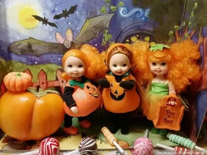 Малышки Келли готовятся к Хэллоуину / Kelly и другие мини-ку