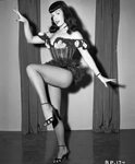 These vintage photos of legendary pinup girl Bettie Page wer