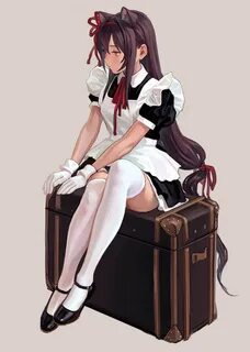 FKEY on Twitter Maid outfit anime, Sexy anime art, Anime mai