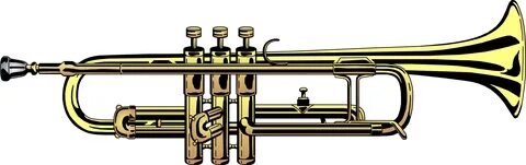 silhouette trumpet clipart - Clip Art Library
