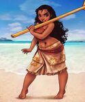 My take on Moana. Can't wait to see that movie. Disney f