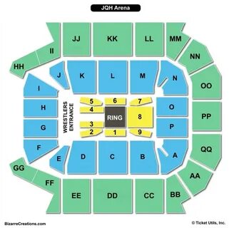 JQH Arena Seating Chart Seating Charts & Tickets