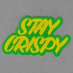 Shake Junt Stay Crispy Skateboard Sticker - Shake Junt (#517