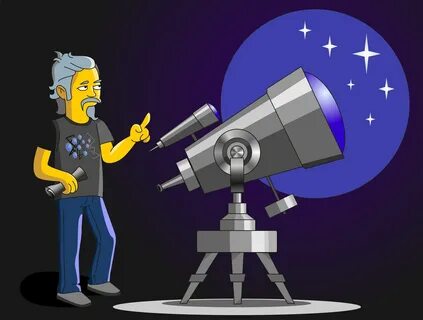 Astronomer Gifts Custom Portrait as Cartoon Character / Etsy