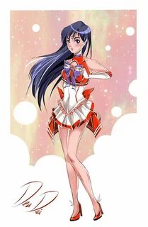 Sailor Mars - New outfit Redesign by DeaDia89 on deviantART 