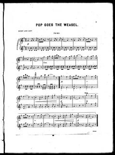 Pop goes the weasel - LOC's Public Domain Archive Public Dom