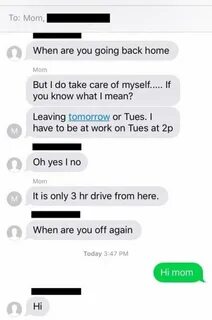 Horrified Daughter Gets Added To Her Mom’s Sexting Chat - Ew