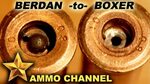 Converting berdan cases to use boxer primers. - YouTube