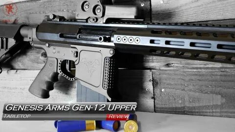 Gen-12 12ga AR10 Conversion from Genesis Arms - YouTube