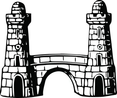 Free Clipart Images - Fort Png Black And White - (4000x3346)