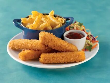 Crunchy Breaded Wild Alaska Pollock Fish Sticks 1 oz Food Se