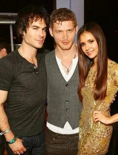 Ian Somerhalder, Joseph Morgan, and Nina Dobrev Vampire diar